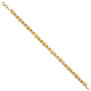 14K 2T Stampato Bracelet  S2