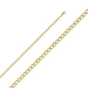 14K 2T Hollow Cuban WP Chain