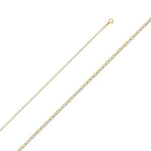 14K 2T  Flat Mariner Chain