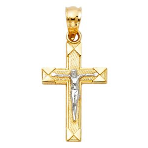 14K 2T Crucifix S1