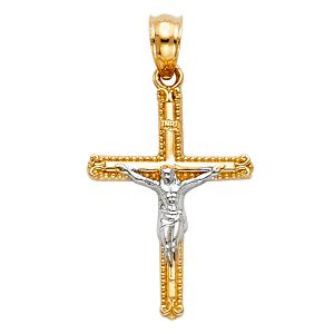 14K 2T Crucifix S2