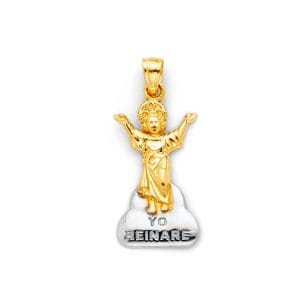 14K 2T Religious Pendant S3