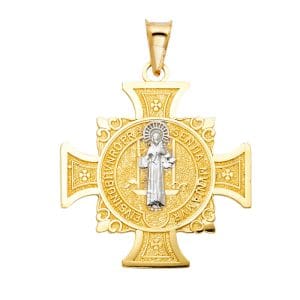 14K 2T Religious Pendant S4