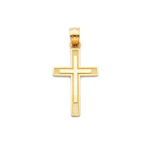14KY Latin Cross Pendant