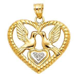14K 2T Religious Pendant S7