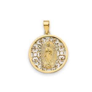 14K 2T Religious Pendant S9