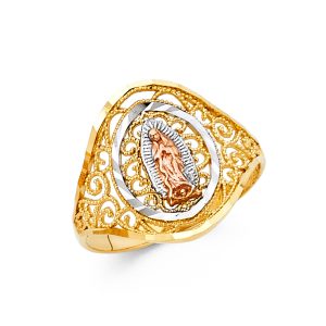 14K 3C Guadalupe Ring  S5
