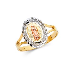14K 3C Guadalupe Ring  S3