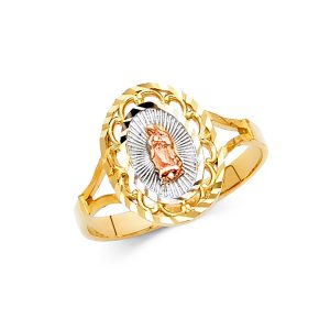 14K 3C Guadalupe Ring  S6