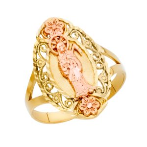 14K 2T Fancy Ring S4