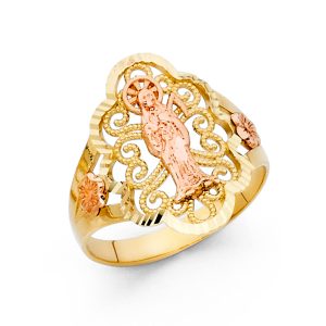 14K 2T Fancy Ring S5