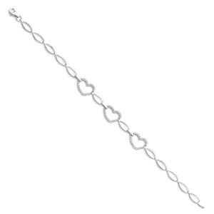 14KW CZ Bracelet  S2