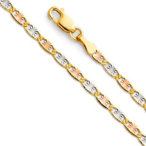 14K 3C Valentino Star DC Chain
