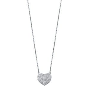 14KW Bright Heart Necklaces