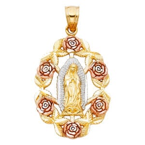 14K 3C Religious Pendant S7
