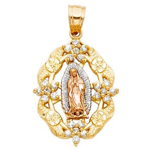 14K 3C Religious Pendant S6