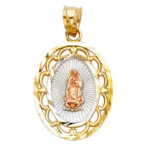 14K 3C Religious Pendant S4