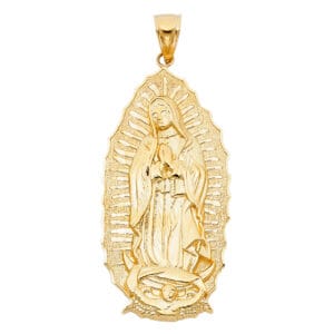 14KY Our Lady of Guadalupe Pendant S11