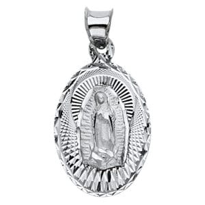 14KW Our Lady of Guadalupe Pendant S3