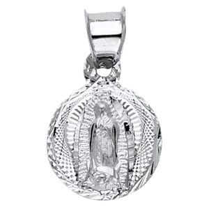 14KW Our Lady of Guadalupe Pendant S1