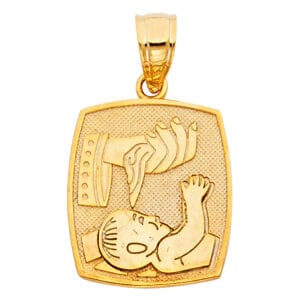 14KY Baptism Pendant S7