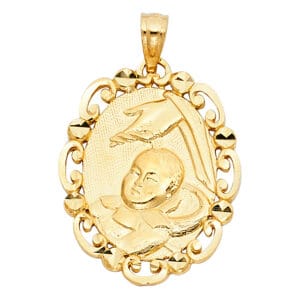 14KY Baptism Pendant S8