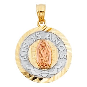 14K 3C 15 Years Pendant S7