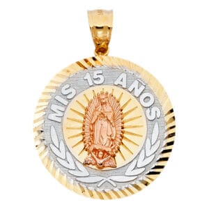 14K 3C 15 Years Pendant S9