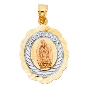 14K 3C 15 Years Pendant S10