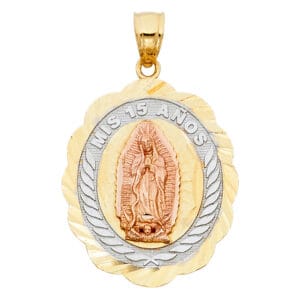 14K 3C 15 Years Pendant S12