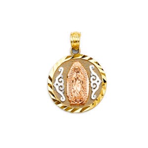 14K 3C Guadalupe Pendant S7