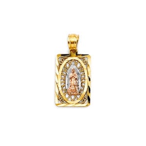 14K 3C Guadalupe Pendant S2